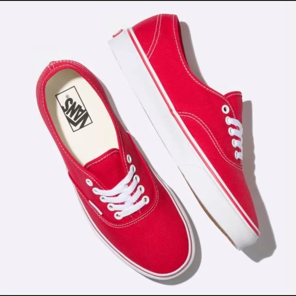 Vans Other - Brand new red vans with box